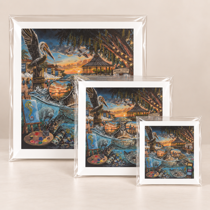Where Art Meets the Gulf- Limited Edition Print | Wildlife Art by Arco