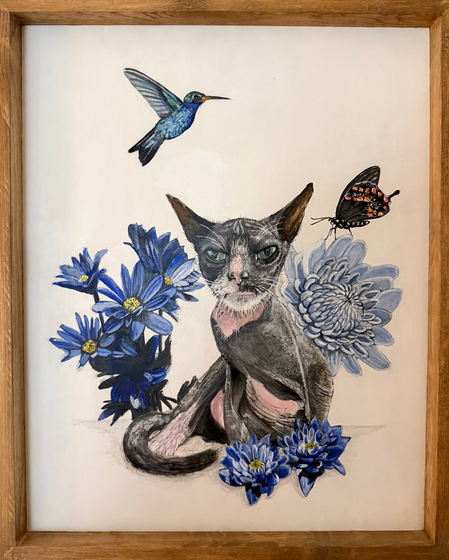 Pet Portrait Commission Art 8.5 x 10 $150