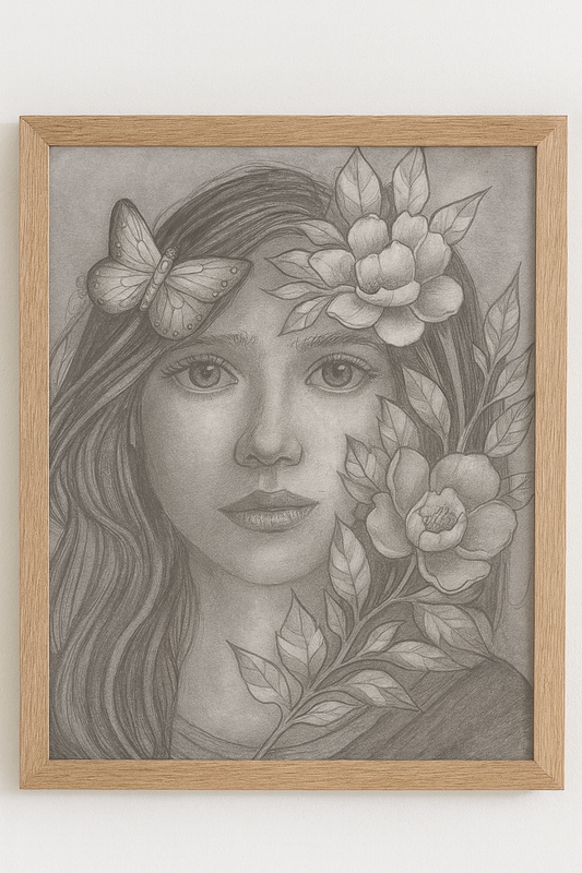 Petal and Poise 11"x14"Limited Edition